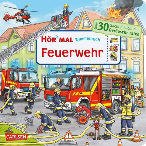 H&ouml;r mal (Soundbuch): Wimmelbuch: Feuerwehr - Enni Bollin