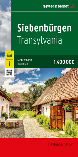 Siebenbürgen, Straßenkarte 1:400.000, freytag & berndt