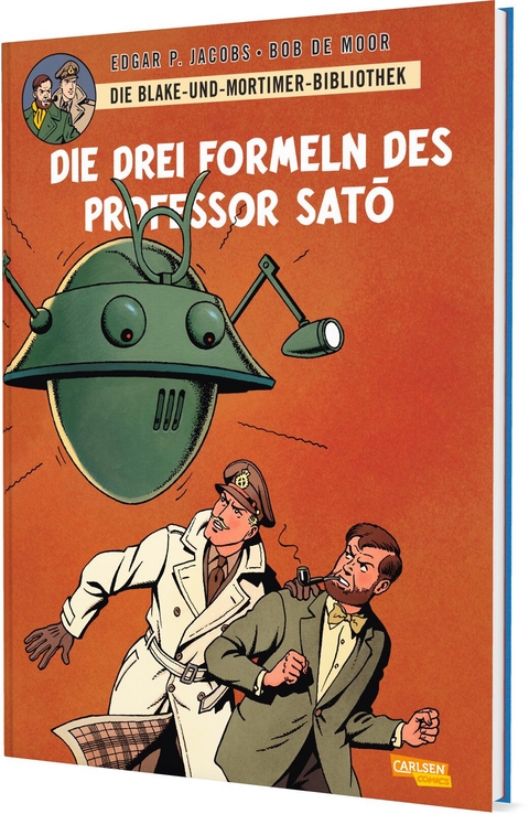 Blake und Mortimer Bibliothek 8: Die drei Formeln des Professor Sato - Edgar-Pierre Jacobs