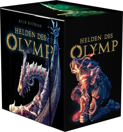 Helden des Olymp: Taschenbuchschuber B&auml;nde 1-5 - Rick Riordan