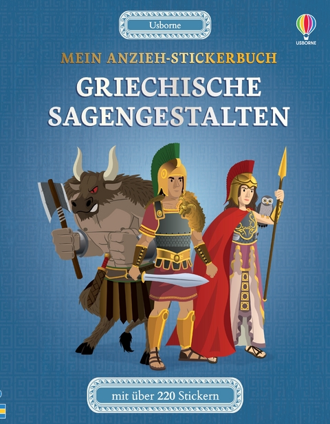 Mein Anzieh-Stickerbuch: Griechische Sagengestalten - Lisa Jane Gillespie