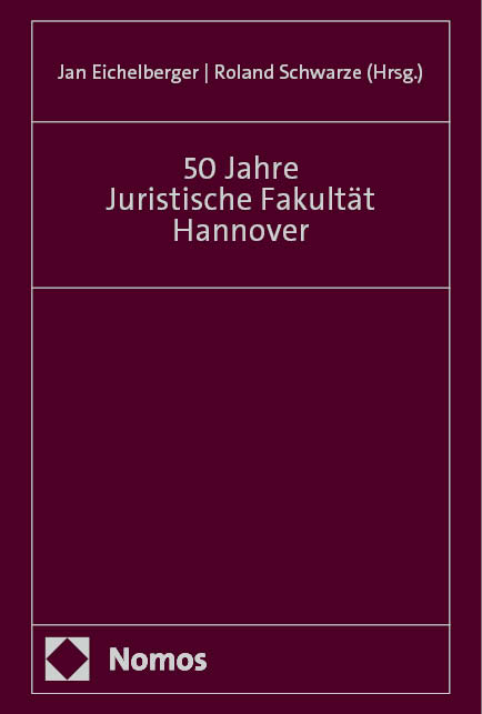 50 Jahre Juristische Fakult&auml;t Hannover - 