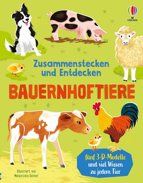 Zusammenstecken und Entdecken: Bauernhoftiere - Abigail Wheatley