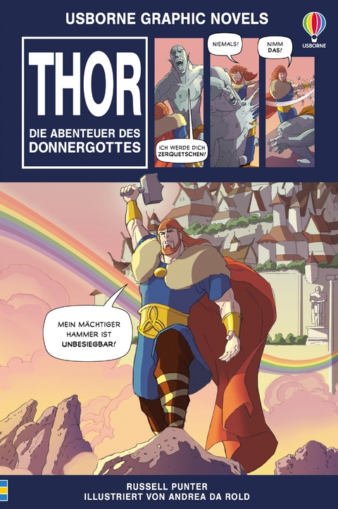 Usborne Graphic Novels: Thor - Die Abenteuer des Donnergottes - Russell Punter