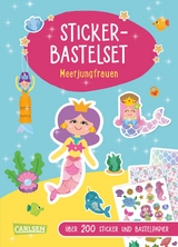 Bastelset f&uuml;r Kinder: Sticker-Bastelset: Meerjungfrauen - Anton Poitier