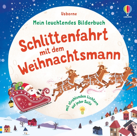 Mein leuchtendes Bilderbuch: Schlittenfahrt mit dem Weihnachtsmann - Sam Taplin