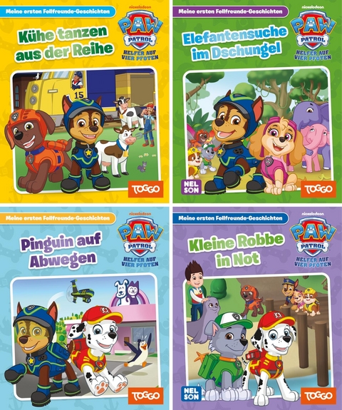 Nelson Mini-B&uuml;cher: PAW Patrol 29-32 (Einzel/WWS)
