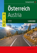 Österreich, Autoatlas 1:200.000, freytag & berndt - 