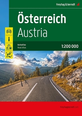 Österreich, Autoatlas 1:200.000, freytag & berndt