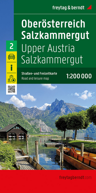 Oberösterreich - Salzkammergut, Straßen- und Freizeitkarte 1:200.000, freytag & berndt