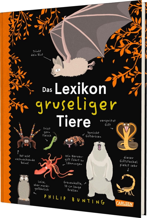 Das Lexikon gruseliger Tiere - Philip Bunting