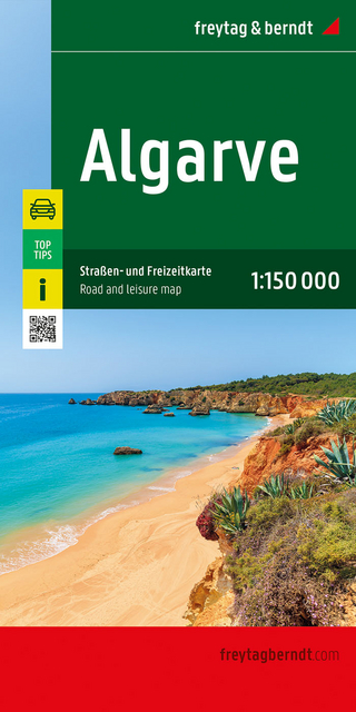 Algarve, Straßen- und Freizeitkarte 1:150.000, freytag & berndt