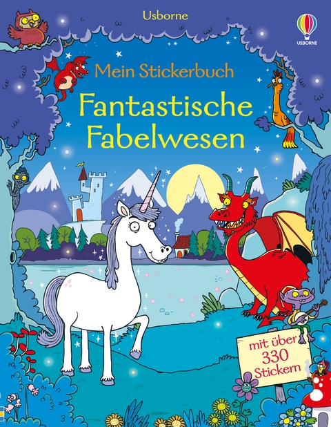 Mein Stickerbuch: Fantastische Fabelwesen - Kirsteen Robson