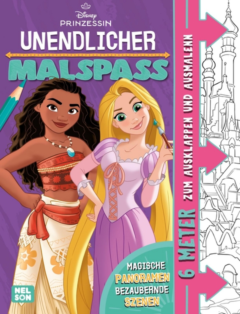Disney Prinzessin: Unendlicher Malspa&szlig;