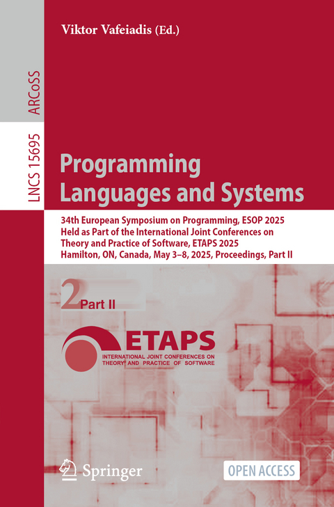 Programming Languages and Systems - 