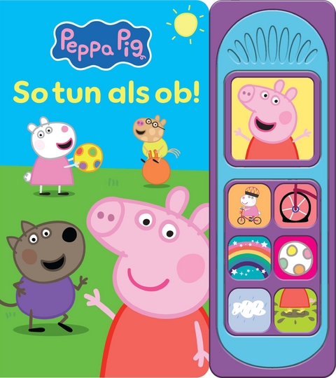 Peppa Pig - So tun als ob - Soundbuch - Pappbilderbuch mit 7 Ger&auml;uschen - Peppa Wutz - 