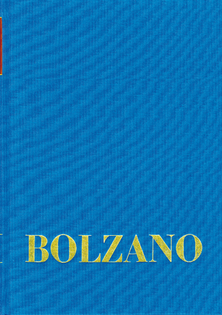 Bolzano’s Wissenschaftslehre und Religionswissenschaft in einer beurtheilenden Uebersicht. Eine Schrift für Alle, die dessen wichtigste Ansichten kennenzulernen wünschen. (Sulzbach 1841)