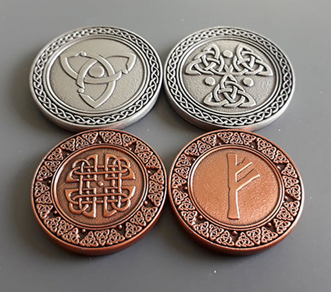 Champions of Midgard - Spielgeld-M&uuml;nzset - Steiness Ole