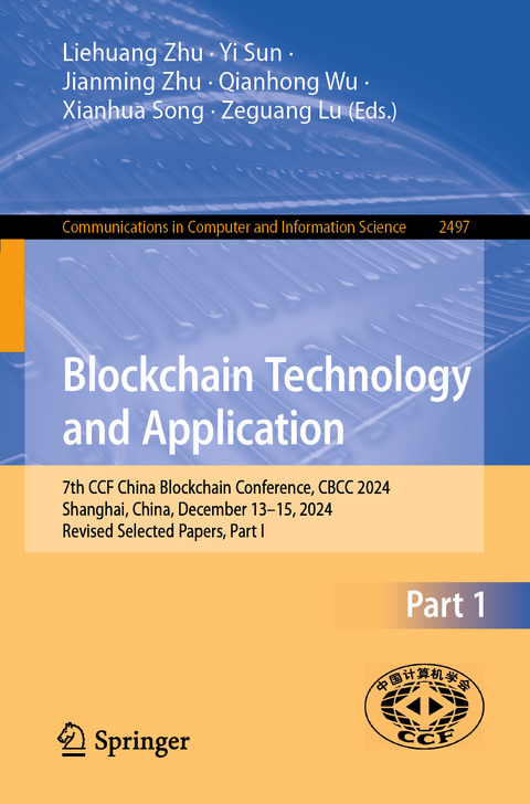 Blockchain Technology and Application - 