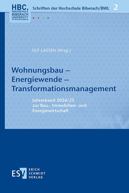 Wohnungsbau &ndash; Energiewende &ndash; Transformationsmanagement - 
