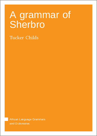 A grammar of Sherbro