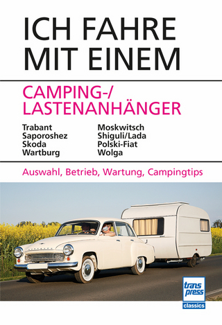 Ich fahre mit einem Camping-/ Lastenanhänger