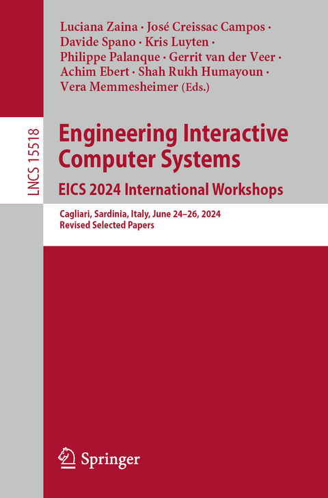 Engineering Interactive Computer Systems. EICS 2024 International Workshops - 