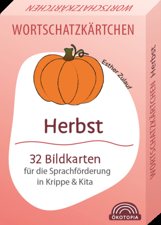 Wortschatzkärtchen: Herbst