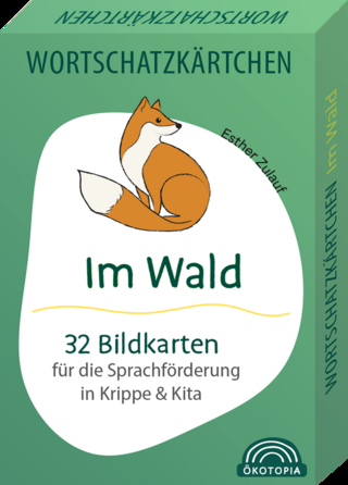 Wortschatzkärtchen: Im Wald