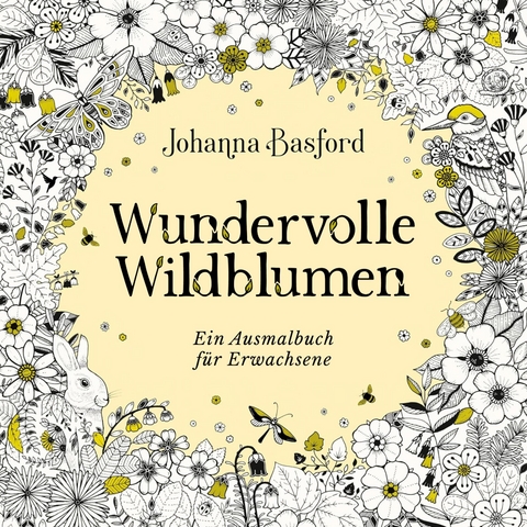 Wundervolle Wildblumen -  @johannabasford, Johanna Basford