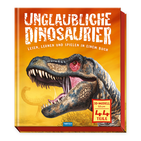 TR&Ouml;TSCH - Box 3D-Steckset Unglaubliche Dinosaurier| Ab 8 Jahren - 