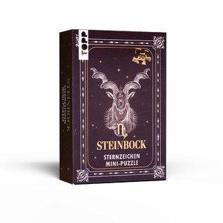 Sternzeichen Mini-Puzzle Steinbock