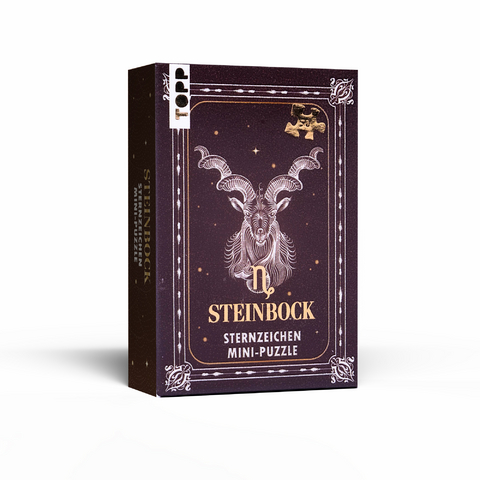 Sternzeichen Mini-Puzzle Steinbock