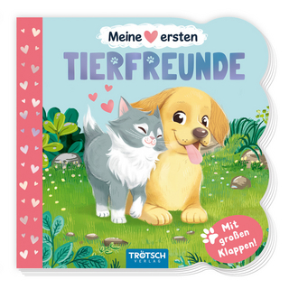 TRÖTSCH - Klappenbuch Meine ersten Tierfreunde| Ab 1 Jahr