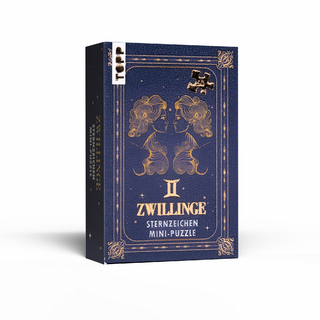 Sternzeichen Mini-Puzzle Zwillinge