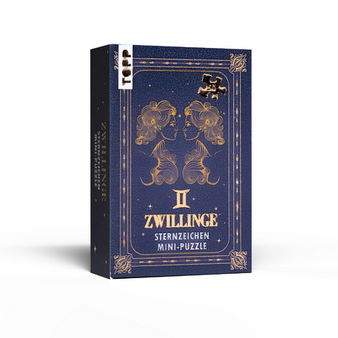 Sternzeichen Mini-Puzzle Zwillinge