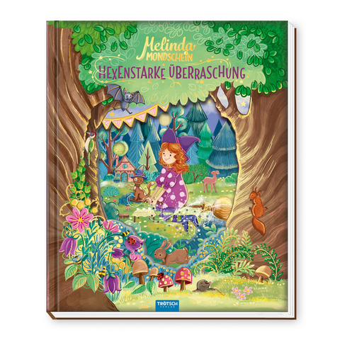 TRÖTSCH - Vorlesebuch Melinda Mondschein Hexenstarke Überraschung| Ab 4 Jahren - 