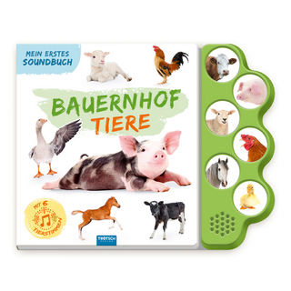 TRÖTSCH - Soundbuch Mein erstes Soundbuch Bauernhoftiere| Ab 2 Jahren