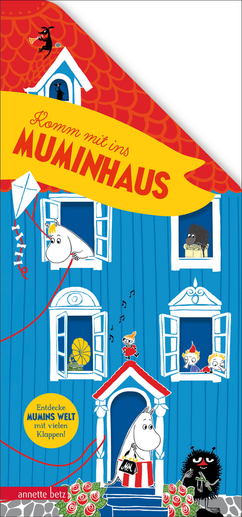 Komm mit ins Muminhaus - Das Pappbilderbuch &uuml;ber das Zuhause der Muminfamilie. Mit vielen Klappen zum Suchen und Entdecken f&uuml;r Kinder ab 3 Jahren.