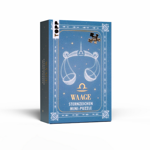 Sternzeichen Mini-Puzzle Waage