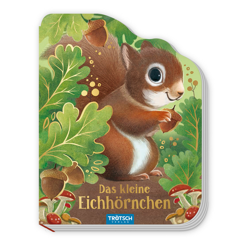 TR&Ouml;TSCH - Pappenbuch Das kleine Eichh&ouml;rnchen| Ab 1 Jahr - 