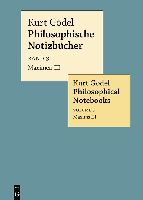 Maximen III / Maxims III - Kurt G&ouml;del