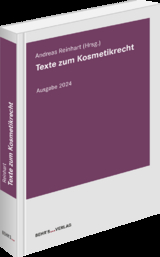 Texte zum Kosmetikrecht - 