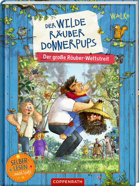 Der wilde Räuber Donnerpups (Leseanfänger, Bd. 2) -  Walko