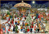 Puzzle &ndash; Nostalgischer Weihnachtsmarkt