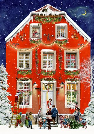 Puzzle – Weihnachten bei uns Zuhaus