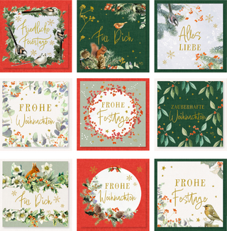 Weihnachtliche Mini-Briefchen