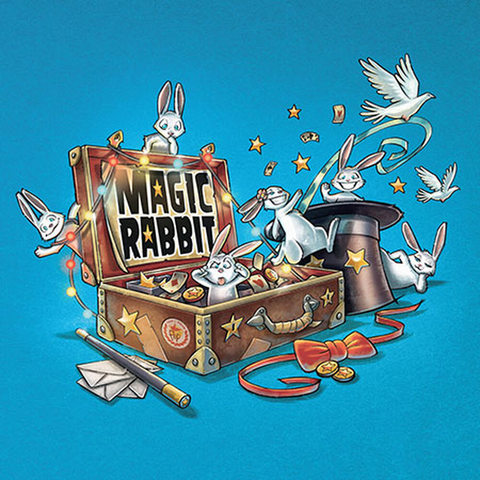 Magic Rabbit - Empfehlungsliste Spiel des Jahres 2022 - Dutois C&eacute;cile  Julie; Romaric Galonnier; Ludovic Simonet;  Zi&eacute;gler