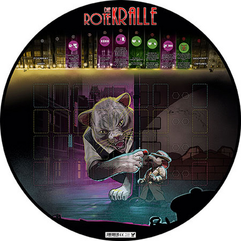 Die Rote Kralle - Spielmatte - 