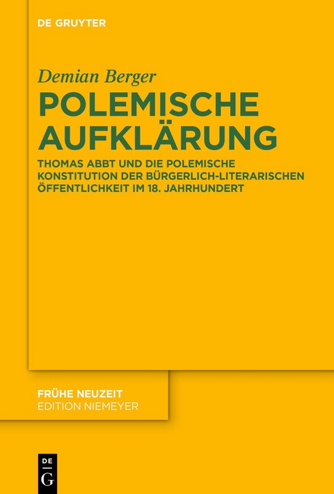 Polemische Aufkl&auml;rung - Demian Berger